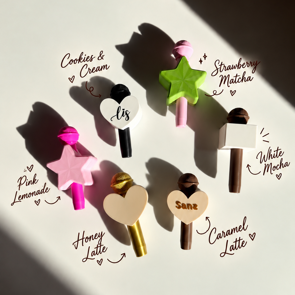 Personalized Mini Mic Holder – Sanz Creations