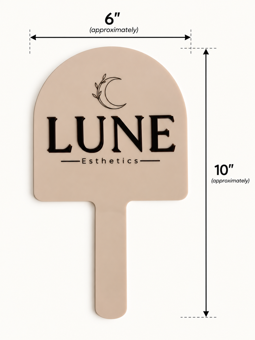 CUSTOM HANDHELD MIRROR