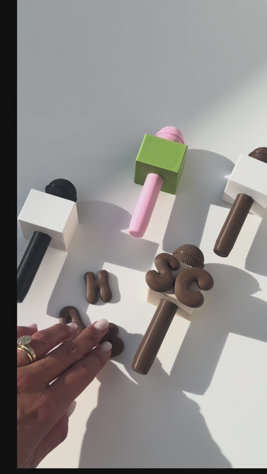 Bubble Letters Mini Mics Edition